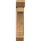 Ekena Millwork Imperial Slat Smooth Bracket w/ Offset Brace, Western Red Cedar, 7 1/2"W x 26"D x 38"H BKT0806X26X38IMP06SWR - alternate 3
